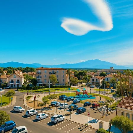 "Zen" 100M De La Plage Avec Parking, Vue Mer Et Vue Montagne Canet-en-Roussillon Exteriör bild