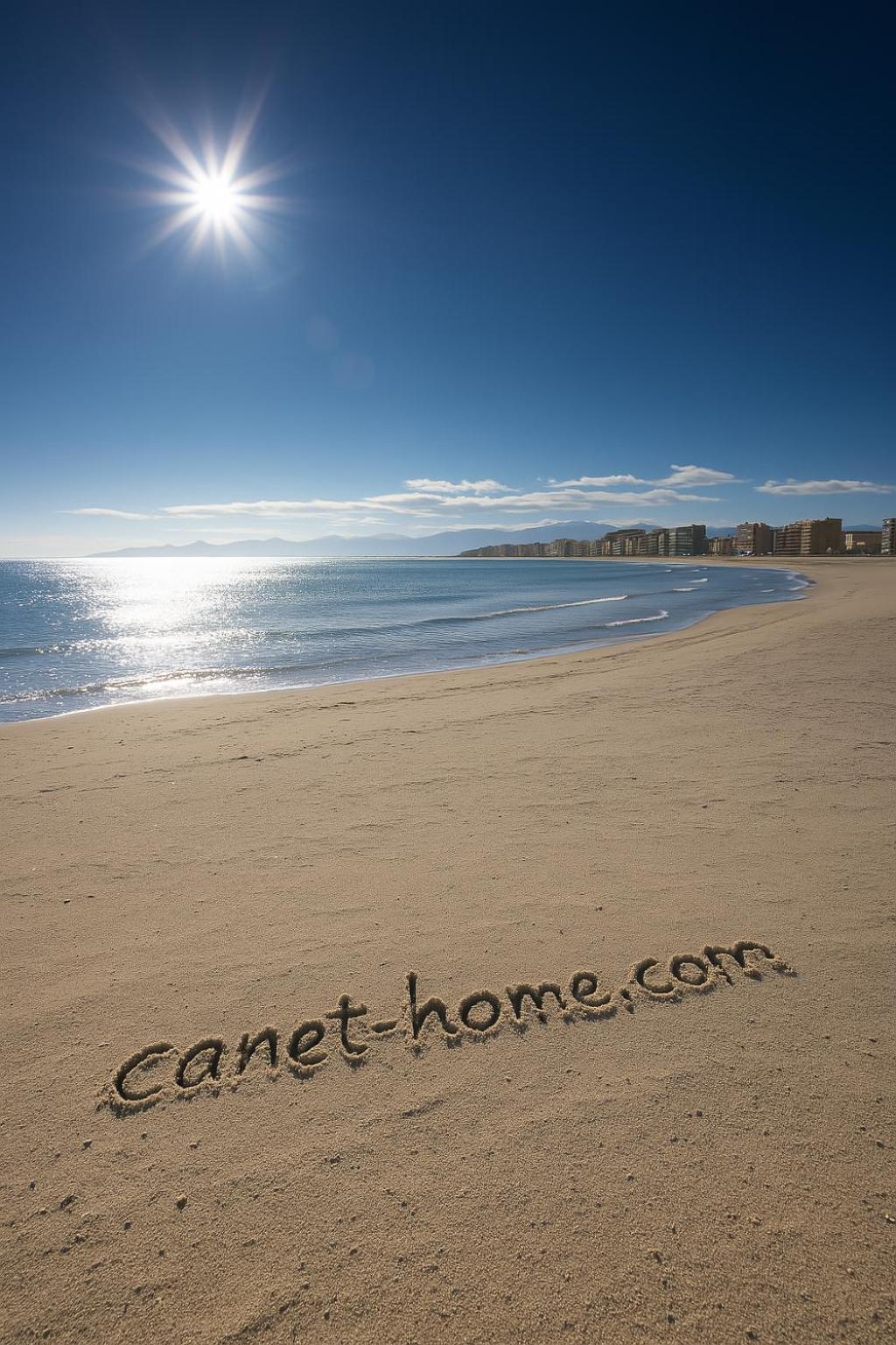 "Zen" 100M De La Plage Avec Parking, Vue Mer Et Vue Montagne Canet-en-Roussillon Exteriör bild